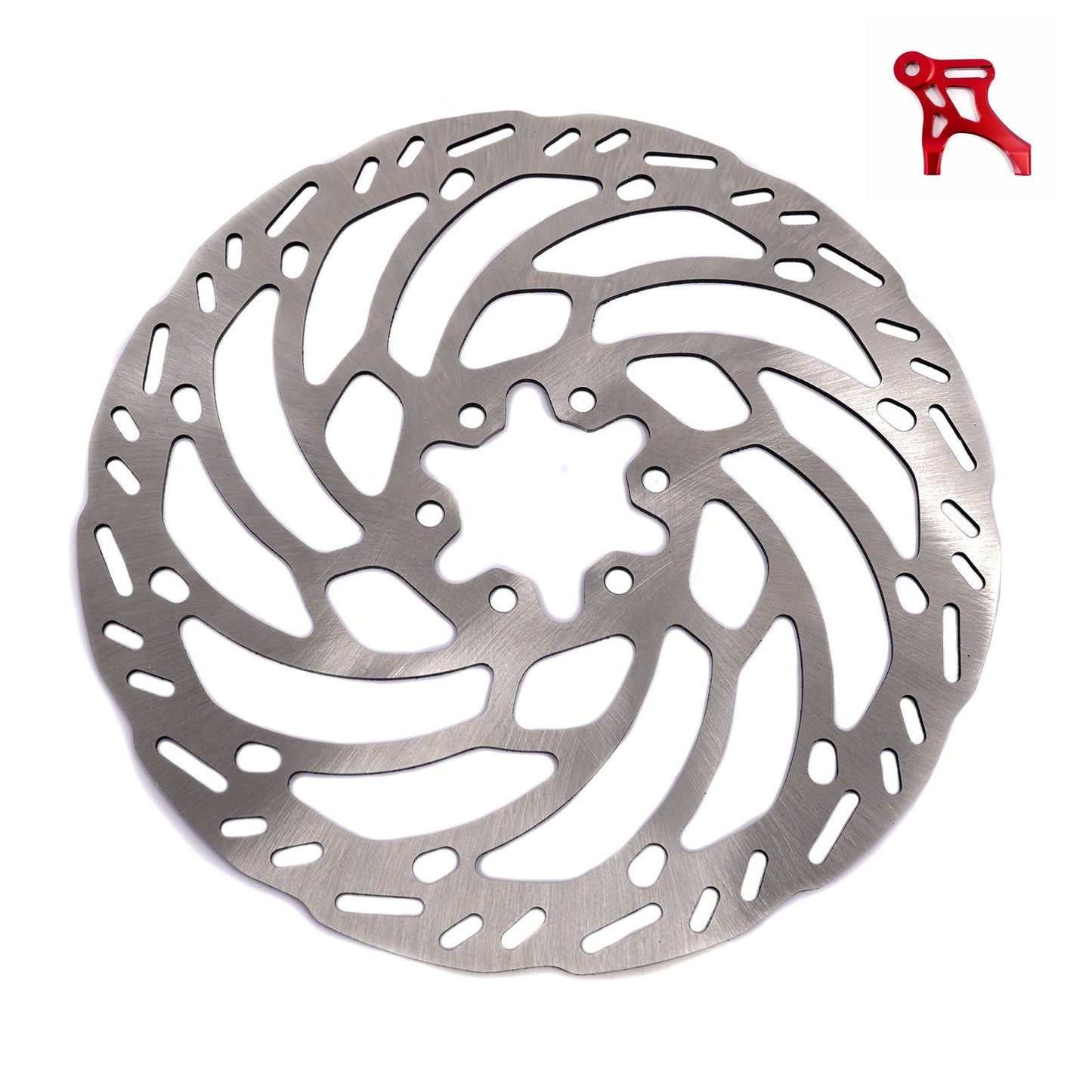 KKE Rear 220MM Disc with Adapter For SurRon Light Bee X, Segway X160/X260, E-Ride Pro SS (Collective)