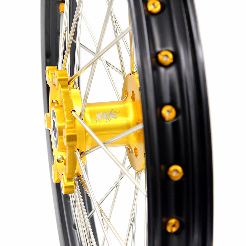 KKE 21/18 Endueo Dirt Spoked Wheels For SUZUKI DRZ400 DRZ400E DRZ400S