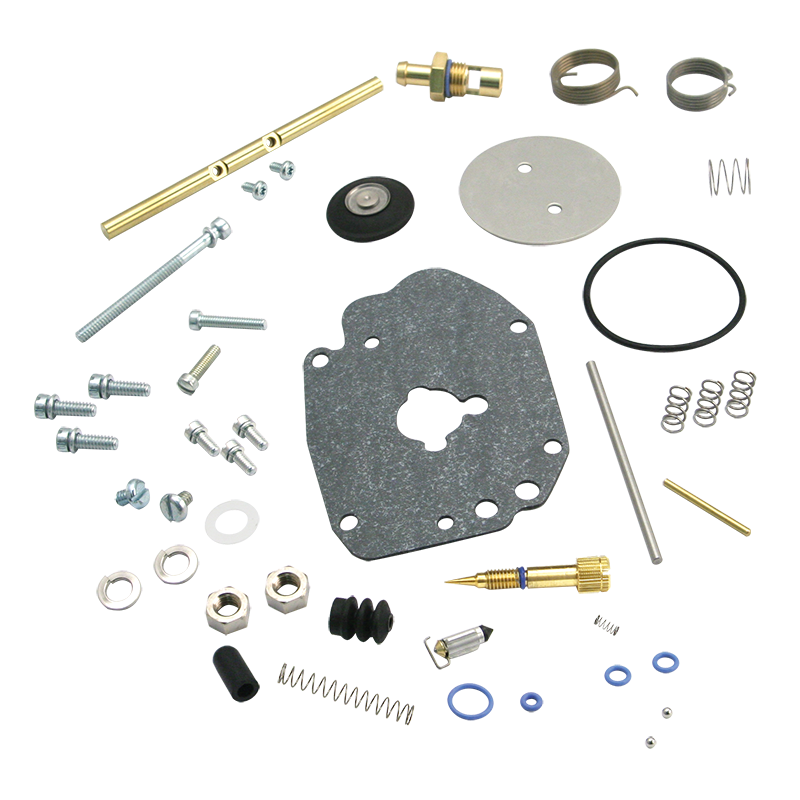 Super G, Carburetor Master Rebuild Kit, Regular Gas Inlet