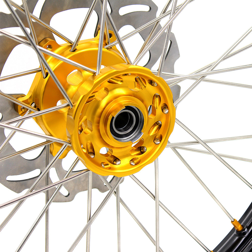KKE 21/18 Endueo Dirt Spoked Wheels For SUZUKI DRZ400 DRZ400E DRZ400S