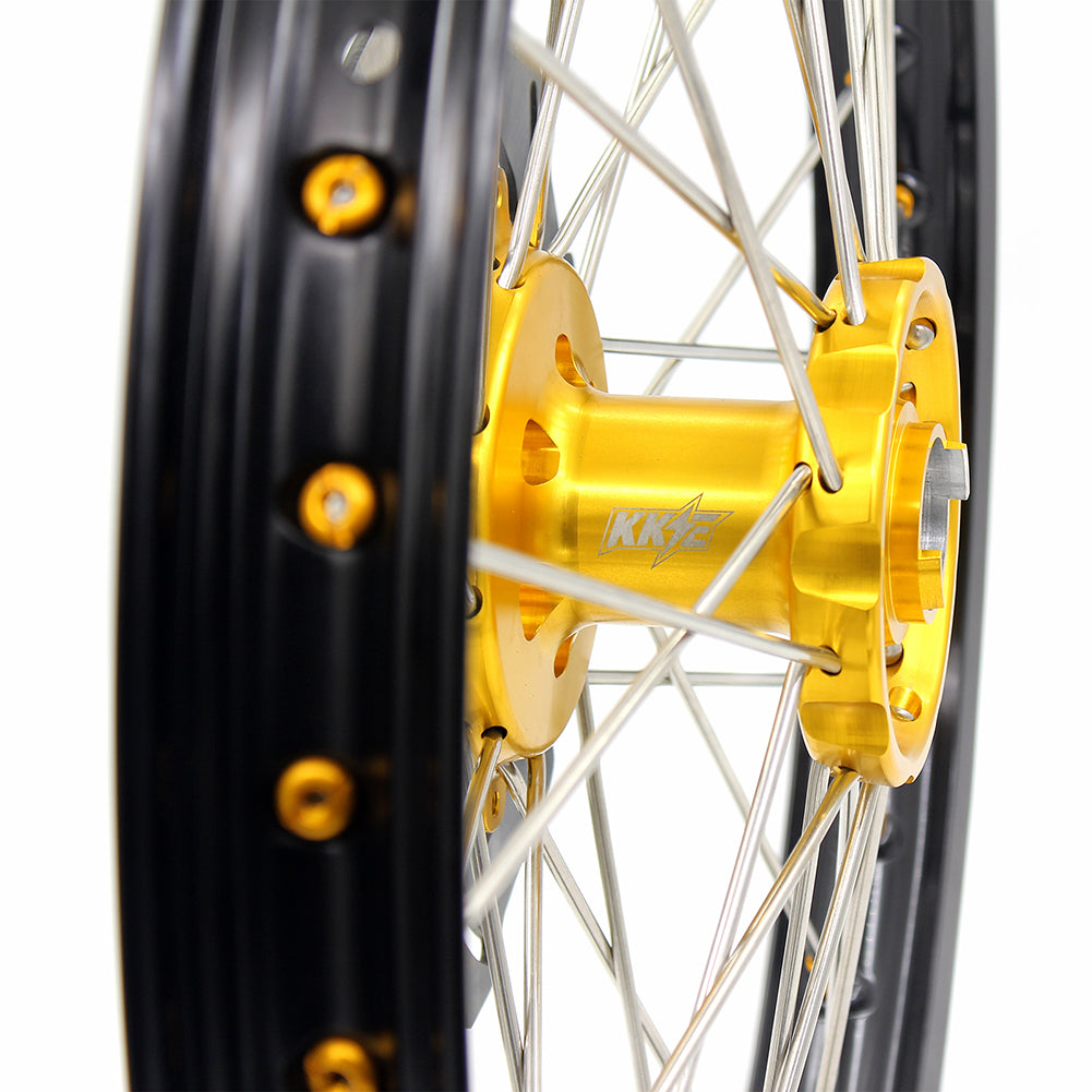 KKE 21/18 Endueo Dirt Spoked Wheels For SUZUKI DRZ400 DRZ400E DRZ400S
