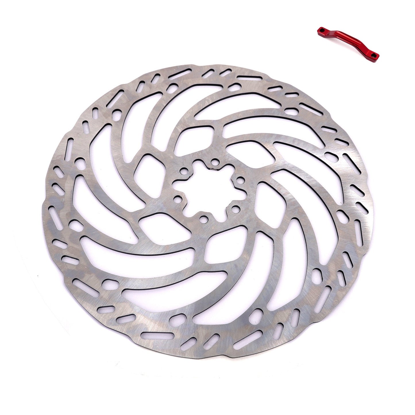 KKE Front 220MM Disc with Adapter For Surron Light Bee X, Segway X160/X260, E-Ride Pros SS, Talaria MX3 (Collective)