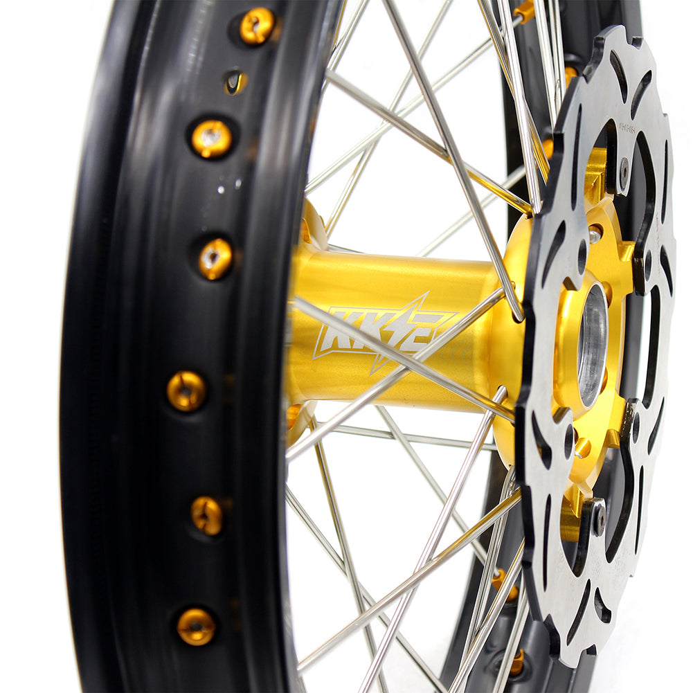 KKE 21/18 Endueo Dirt Spoked Wheels For SUZUKI DRZ400 DRZ400E DRZ400S