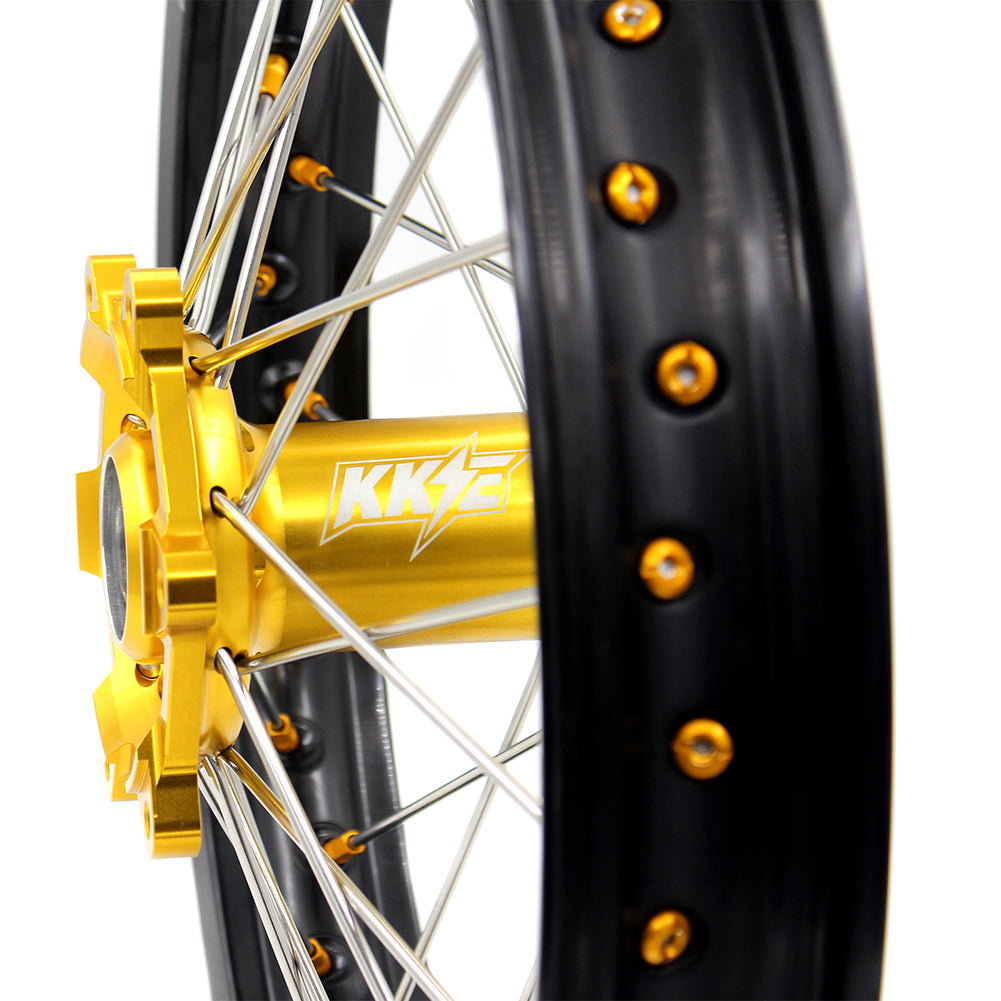 KKE 21/18 Endueo Dirt Spoked Wheels For SUZUKI DRZ400 DRZ400E DRZ400S