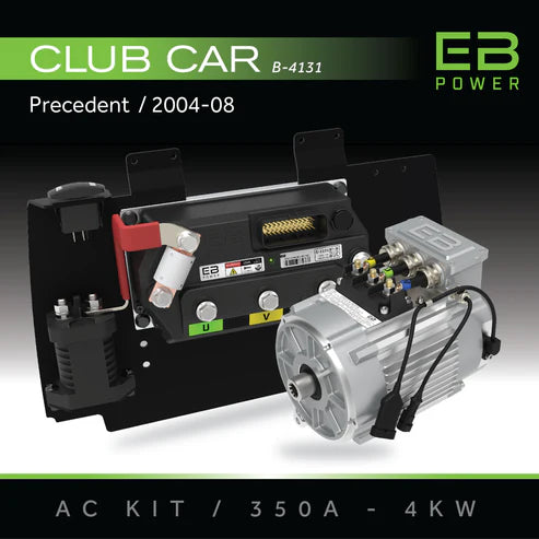 Eco Battery AC Conversion Kit for Club Car Precedent (2004–09+) – 350A, 450A, 600A Options