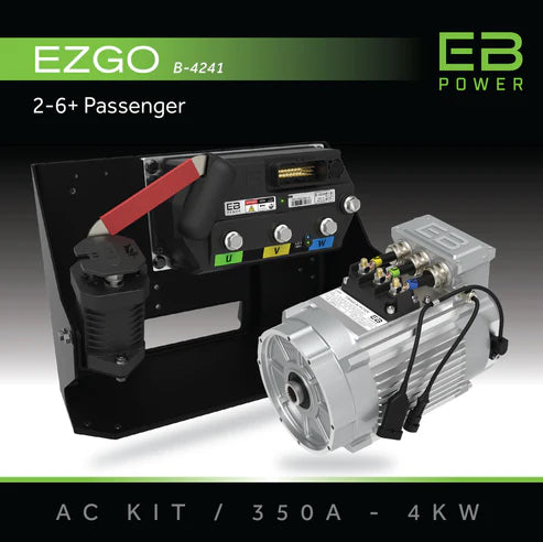 Eco Battery AC Conversion Kit for EZGO TXT (36V & 48V) – 350A, 450A, 600A Options