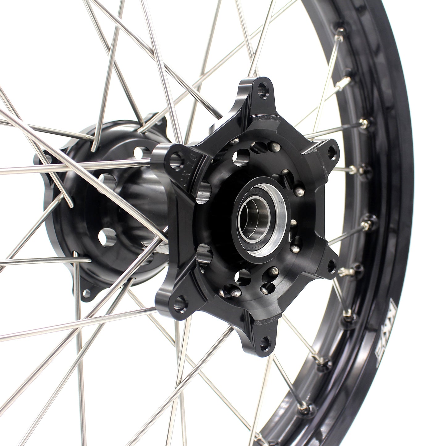 KKE 21" 19" Alloy Wheels Rims For HONDA CR125R CR250R CRF250R CRF450R Black