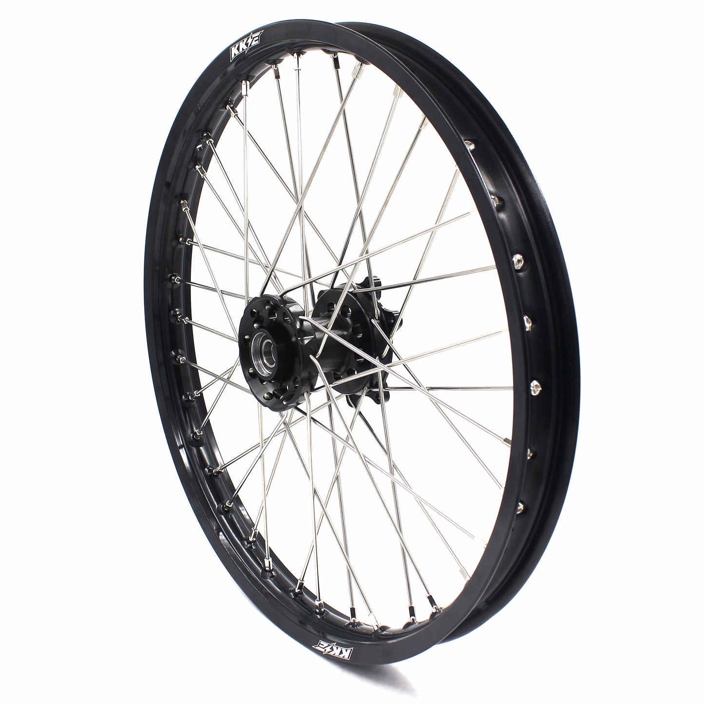 KKE 21" 19" Alloy Wheels Rims For HONDA CR125R CR250R CRF250R CRF450R Black