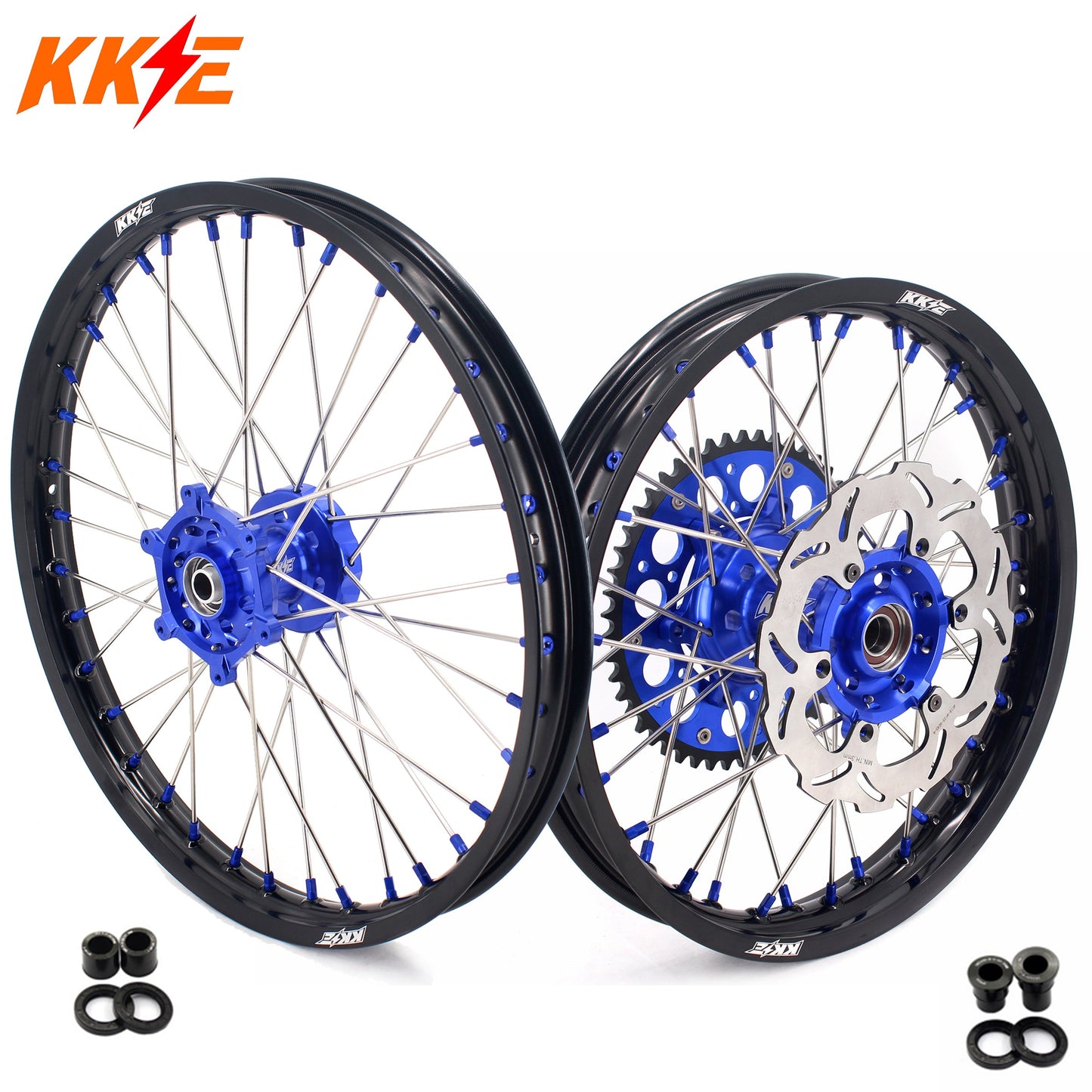 KKE 21/18 Wheel Rim For SUZUKI DRZ400SM 2005-2024 Off Road Dirtbikes
