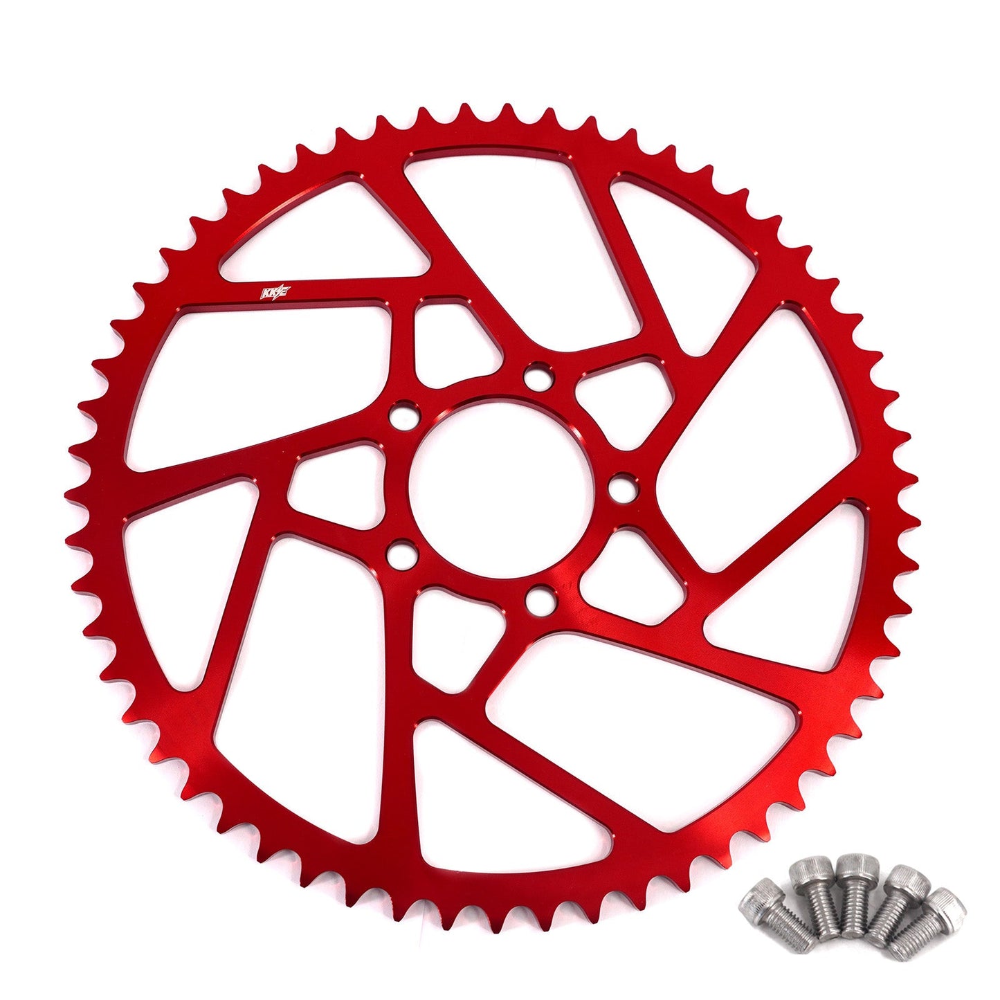KKE Rear 54T Aluminum Sprocket For SurRon Light Bee-X, Rawrr Mantis, Mantis X, E-Ride Pro SS (Collective)