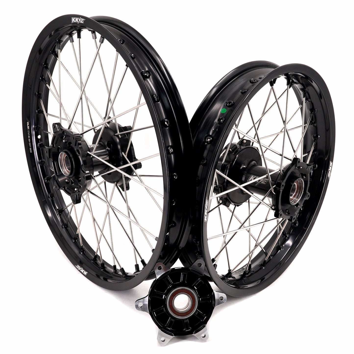 KKE 1.85-21" & 2.5-18" Motorcycle Tubed Spoke Wheels Rims Fit KTM790 Adventure R 2019-2022