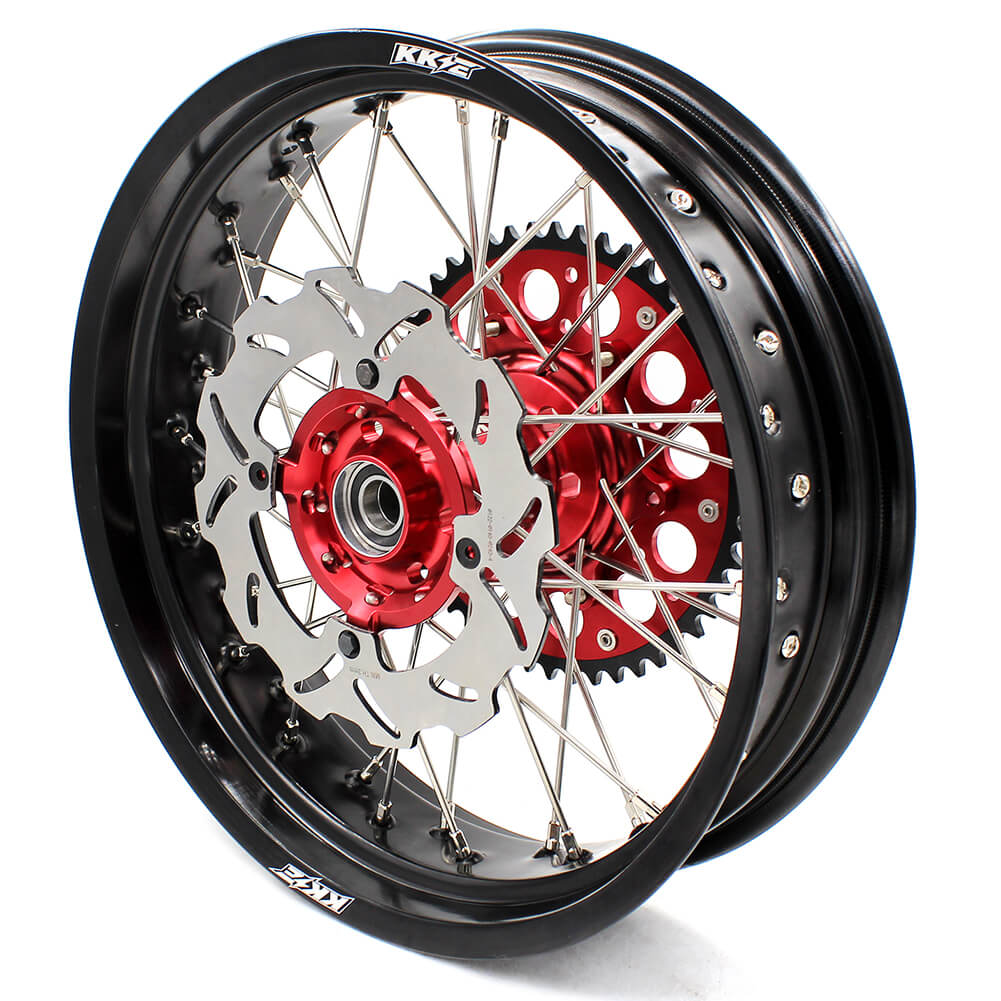 KKE 17" Supermoto Wheels for HONDA CRF250X 2004 CRF450X 2005-2018