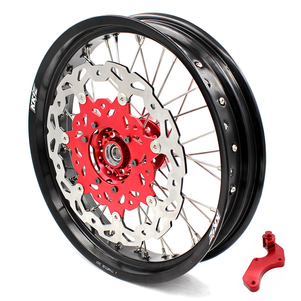 KKE 17" Supermoto Wheels for HONDA CRF250X 2004 CRF450X 2005-2018