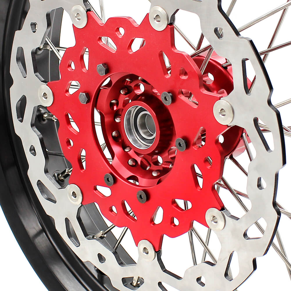 KKE 17" Supermoto Wheels for HONDA CRF250X 2004 CRF450X 2005-2018
