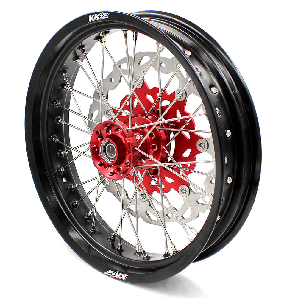KKE 17" Supermoto Wheels for HONDA CRF250X 2004 CRF450X 2005-2018