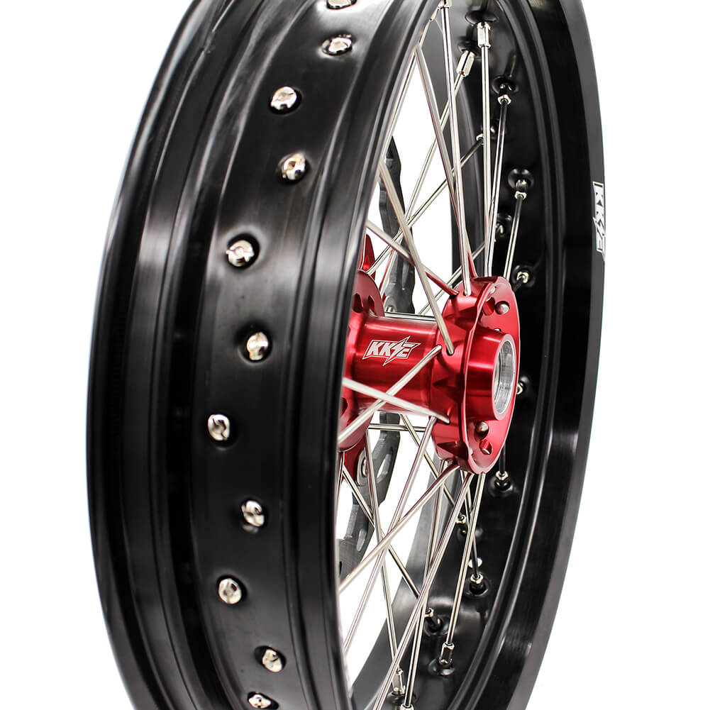 KKE 17" Supermoto Wheels for HONDA CRF250X 2004 CRF450X 2005-2018