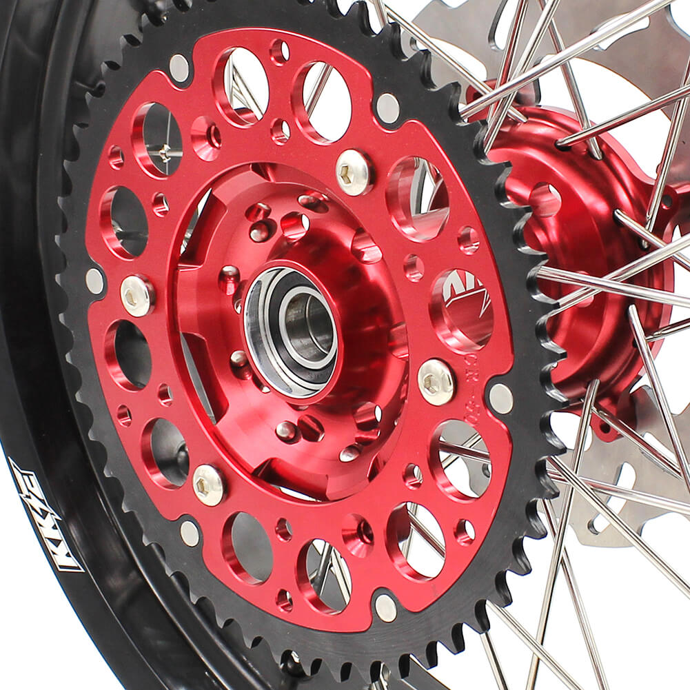 KKE 17" Supermoto Wheels for HONDA CRF250X 2004 CRF450X 2005-2018