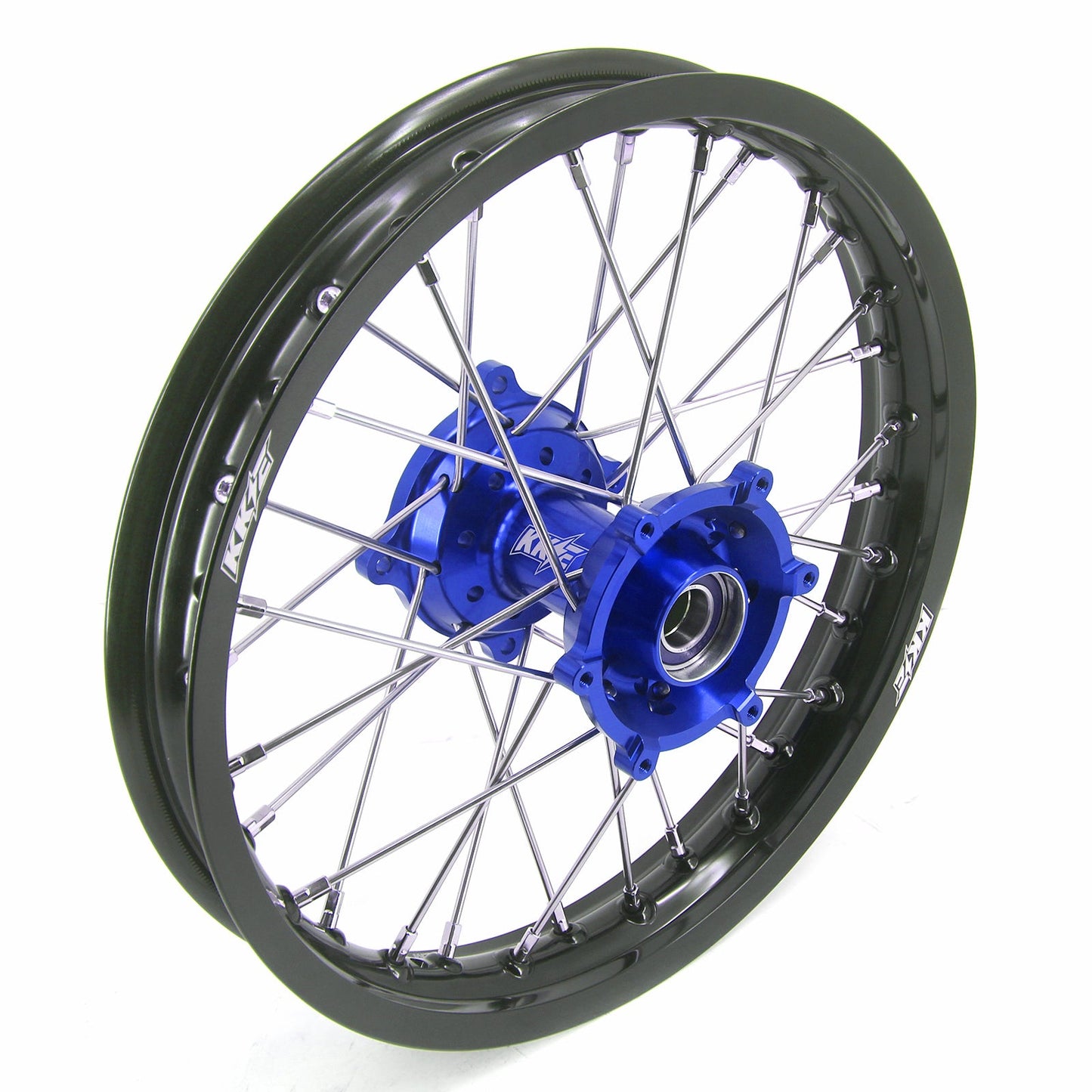 KKE 19/16 Factory Size Kids Big Wheels Rims Fit KTM SX 85 2025 Blue