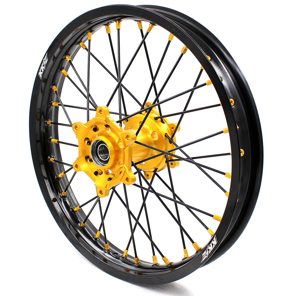 KKE 21 & 19 MX Wheels For SUZUKI RM125 2001-2007 RM250 2008 Off Road Rim Set
