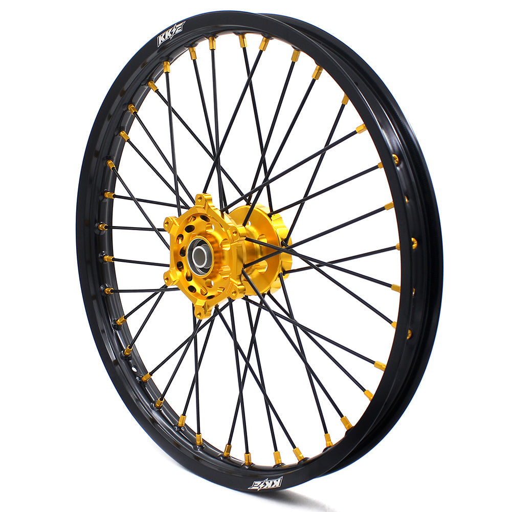 KKE 21 & 19 MX Wheels For SUZUKI RM125 2001-2007 RM250 2008 Off Road Rim Set
