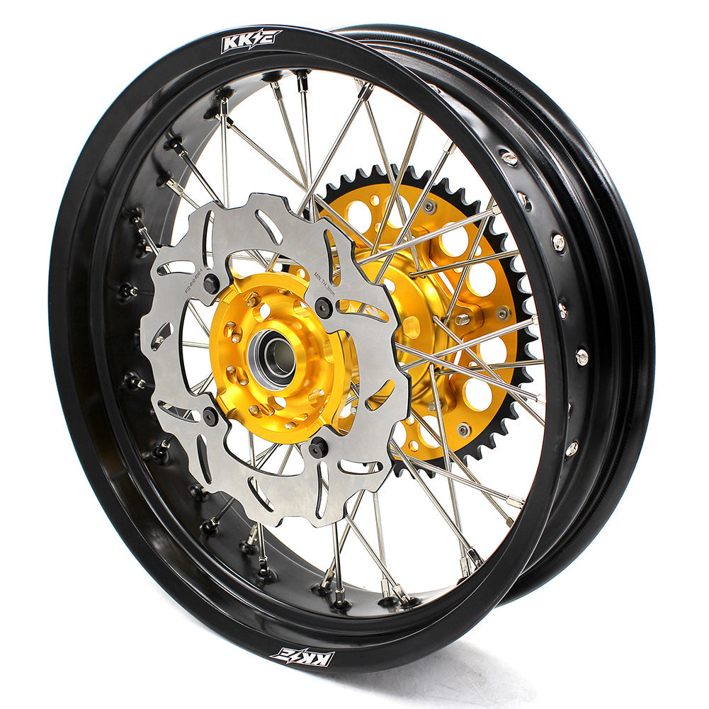 KKE 17Inch Supermoto Dirtbike Wheels For SUZUKI DRZ400SM 2005-2024