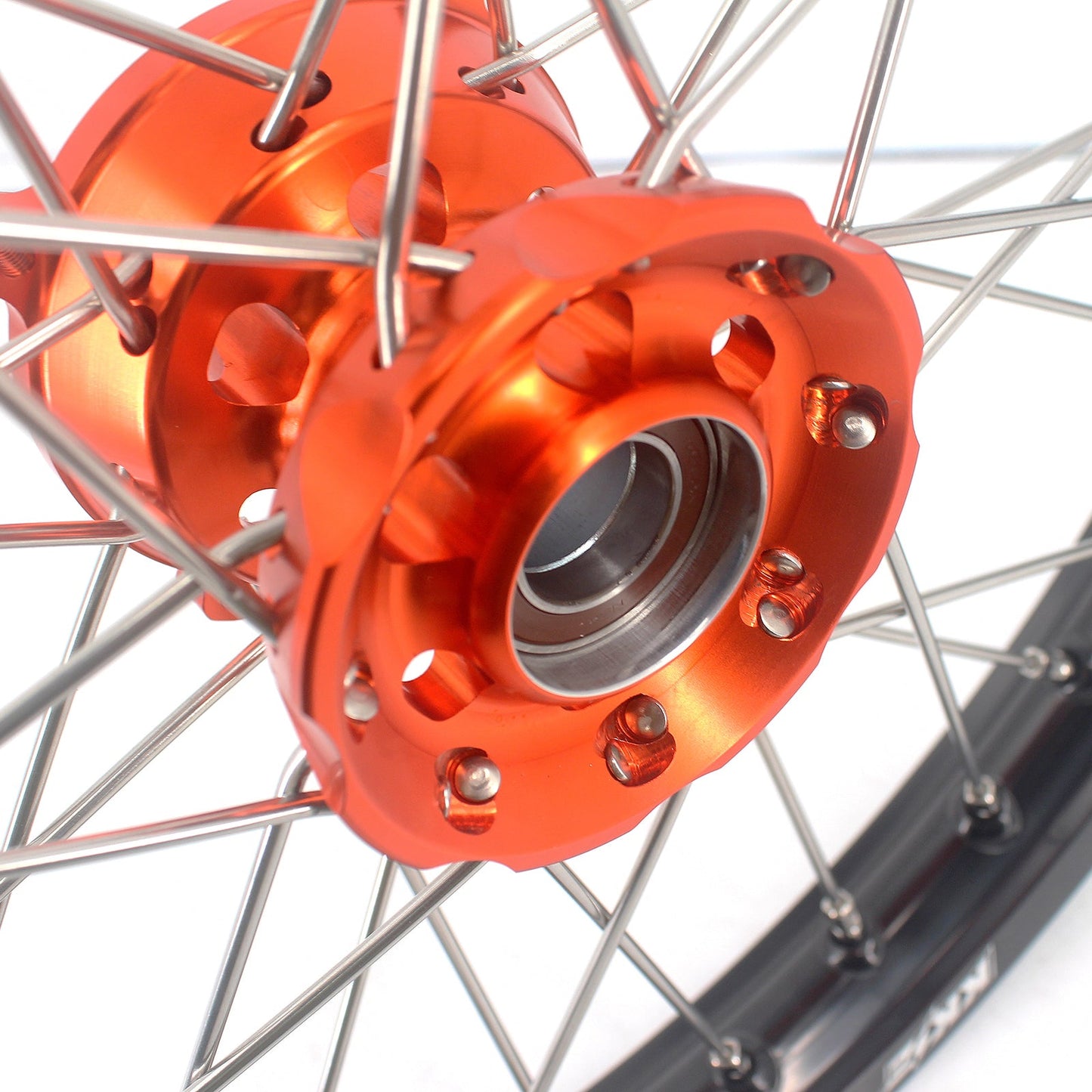 KKE 19/16 Factory Size Kids Big Wheels Rims Fit KTM SX 85 2025 Orange