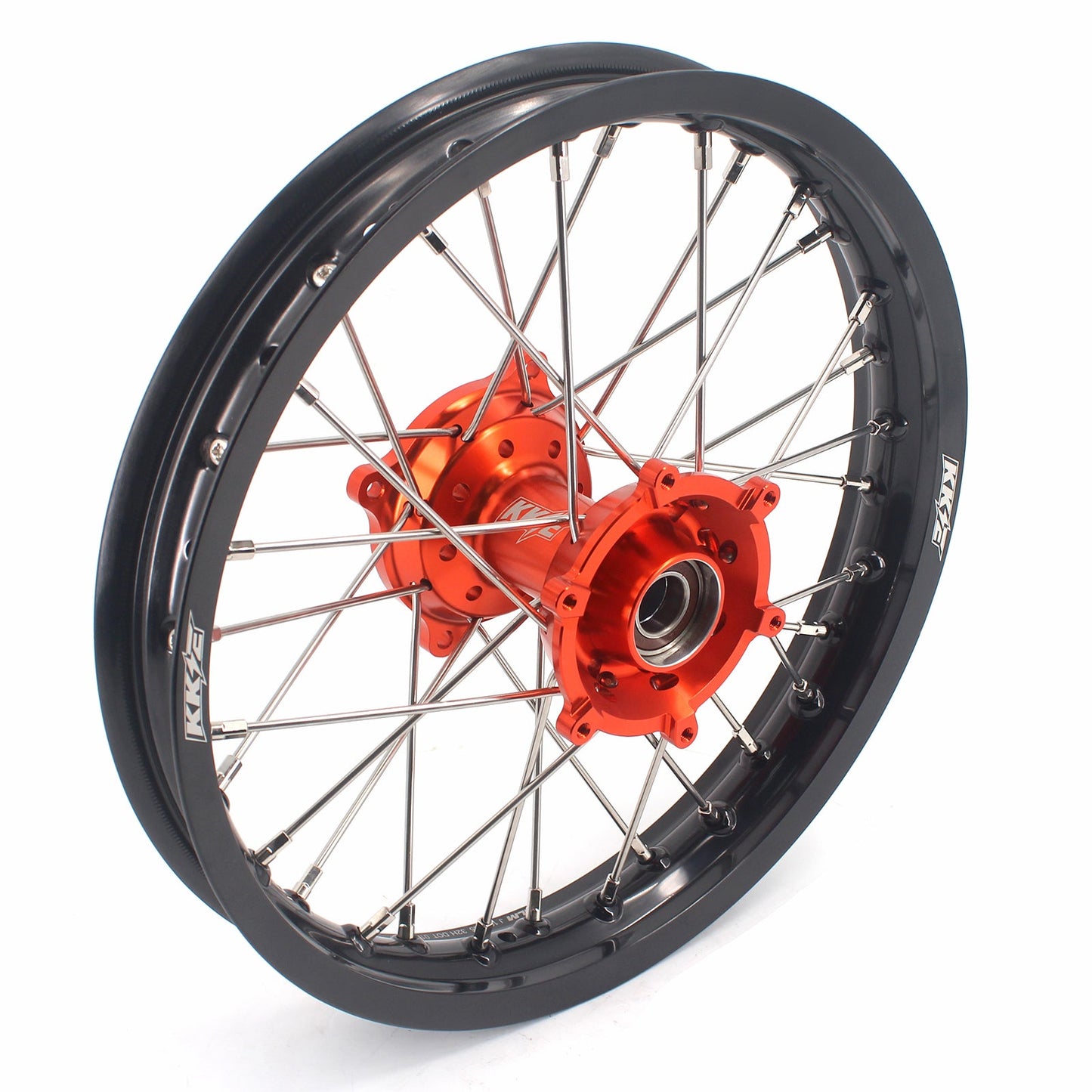 KKE 19/16 Factory Size Kids Big Wheels Rims Fit KTM SX 85 2025 Orange