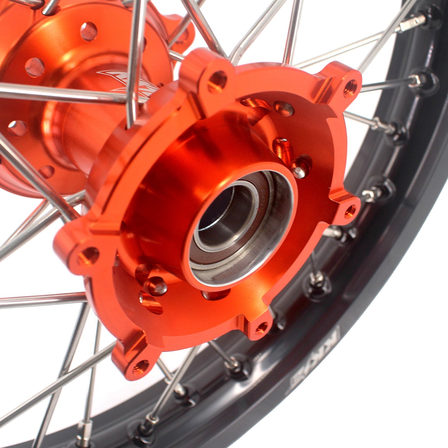 KKE 19/16 Factory Size Kids Big Wheels Rims Fit KTM SX 85 2025 Orange