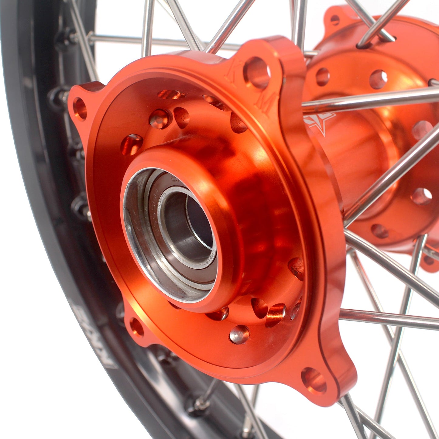 KKE 17/14 Factory Size Kids Big Wheels Rims Fit KTM SX 85 2025 Orange