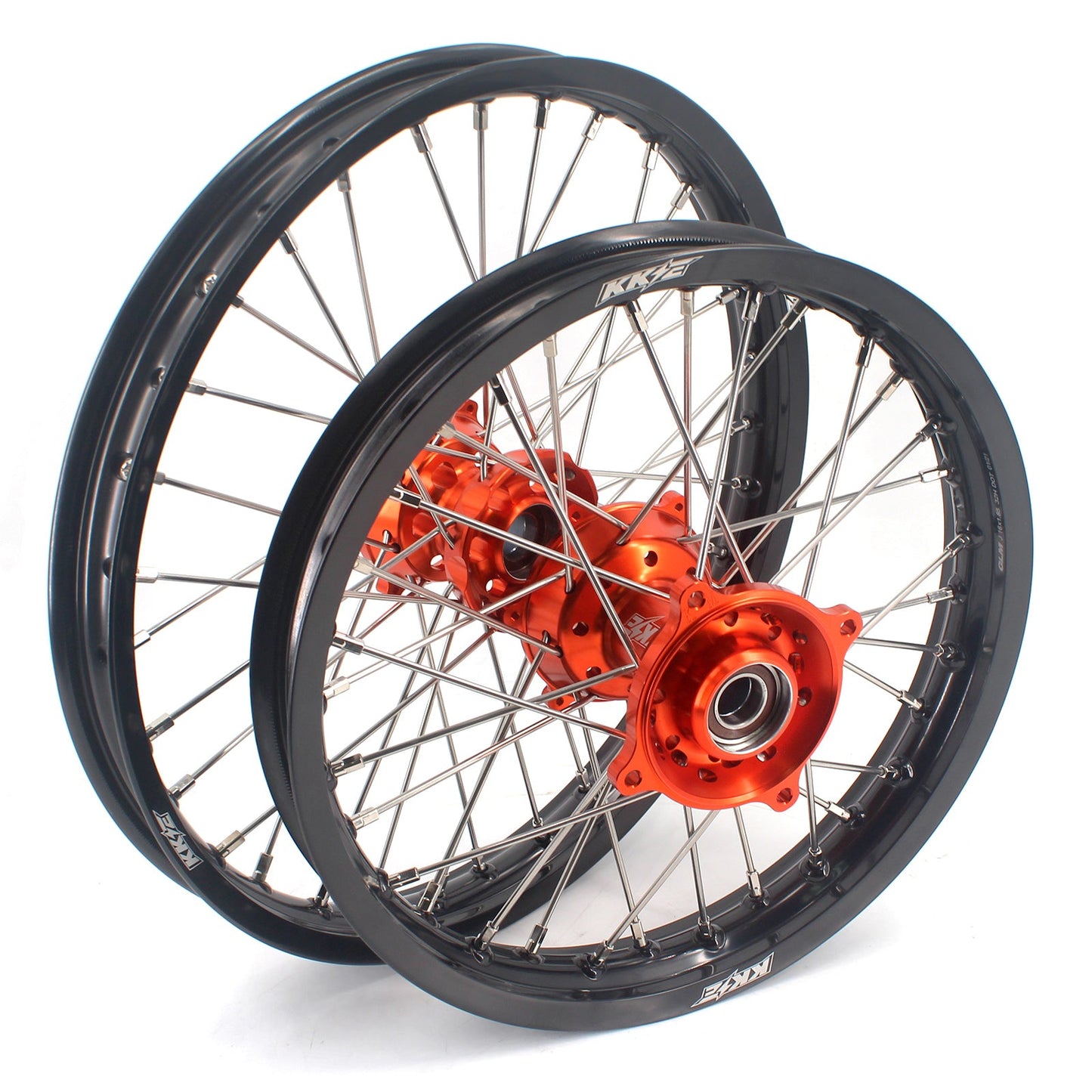 KKE 19/16 Factory Size Kids Big Wheels Rims Fit KTM SX 85 2025 Orange
