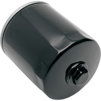 DRAG SPECIALTIES - Oil Filter with Nut - Black - Twin Cam/M8