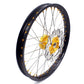 KKE 21 & 18 Enduro Rims for Suzuki RMZ250 2007-2022 RMZ450 2005 Gold Nipple
