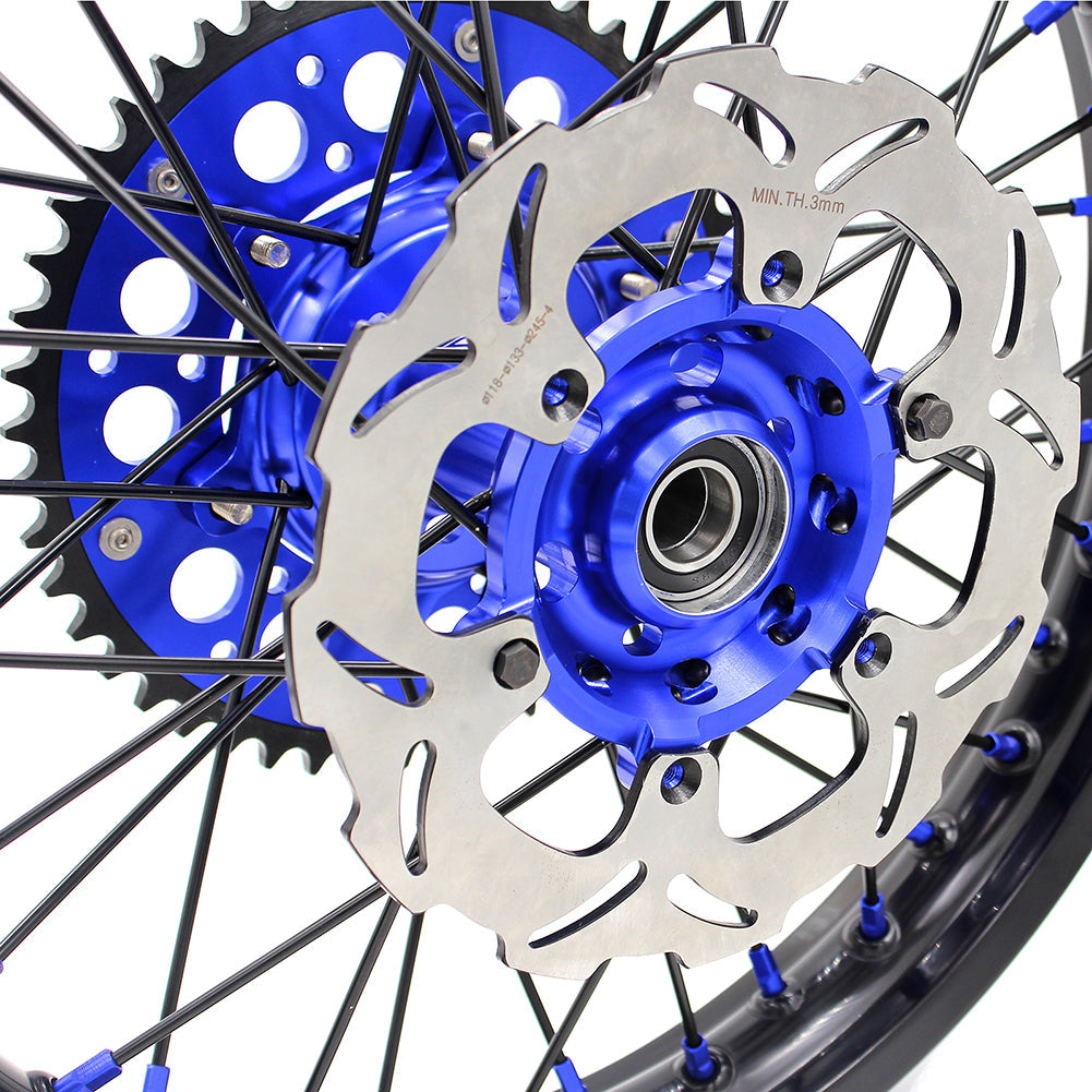 KKE 1.6*21 & 2.15*18 Enduro Spoked Wheels Set For SUZUKI DRZ400SM 2005-2024