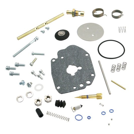 Super G, Carburetor Master Rebuild Kit, Regular Gas Inlet