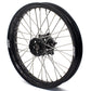 KKE 2.5*19 & 4.25*17 Cush Drive Supermoto Wheels for SUZUKI Dr650se 1996-2021 Black