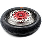KKE 17 Inch Supermoto Wheels Tires for SUZUKI RMZ250 2007-2024 RMZ450 2005-2024