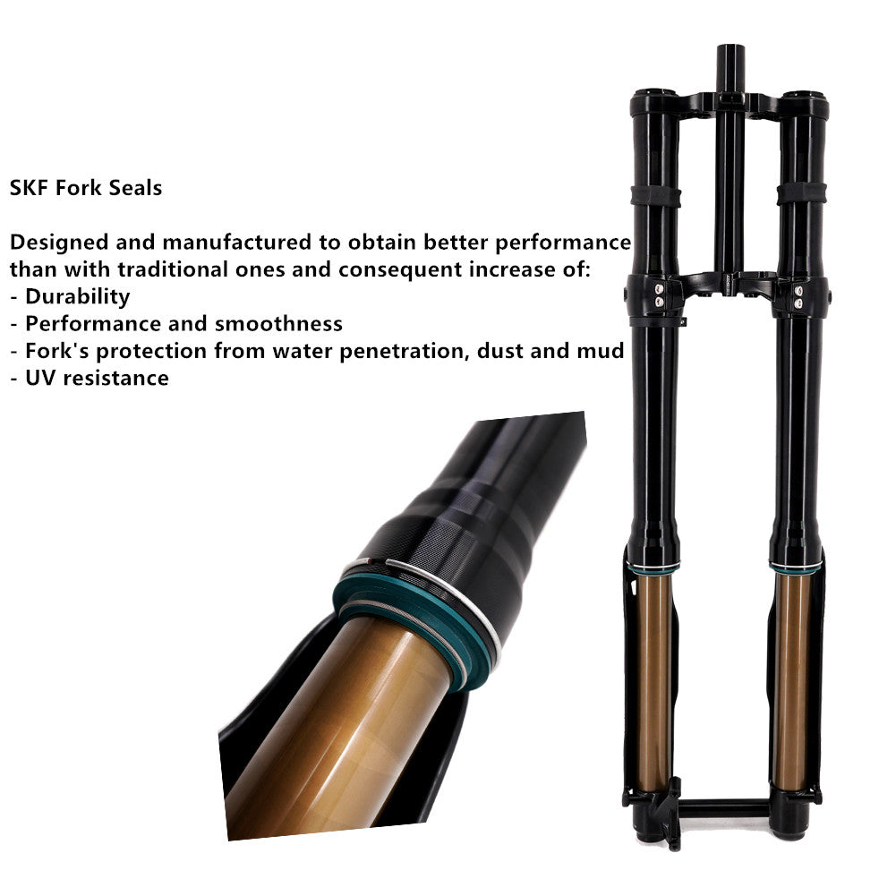 KKE 37MM Aluminum Front Fork Suspension Kit Fit SURRON Light Bee, E-Ride Pro-SS, Talaria Sting MX3/MX4/R (Collective)