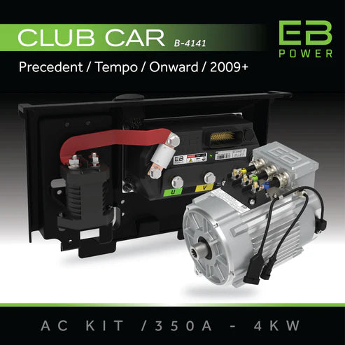 Eco Battery AC Conversion Kit for Club Car Precedent (2004–09+) – 350A, 450A, 600A Options