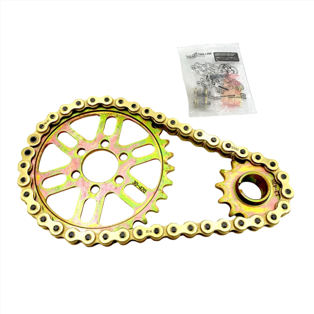 Primary Belt to Chain Conversion | RK 420 MXU | E Ride Pro | SR