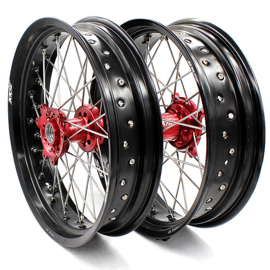 KKE 3.5 & 4.25 Supermoto Wheels for Honda CRF250R 2014-2025 CRF450R 2013-2025 CRF450X 2019-2025