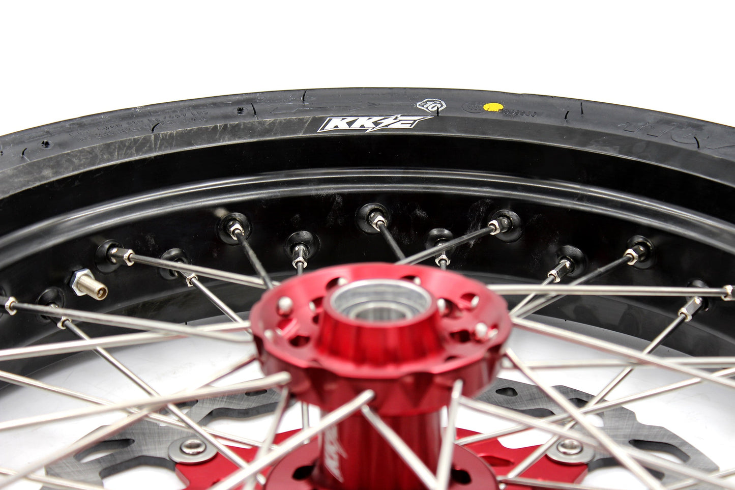 KKE 17" Supermoto Wheels Tires For HONDA CRF250R 04-13 CRF450R 02-12