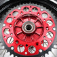 KKE 17 Inch Cush Drive Supermoto Wheels CST Tires For HONDA XR650R 2000-2008 Disc