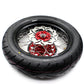 KKE 17 Inch Cush Drive Supermoto Wheels CST Tires For HONDA XR650R 2000-2008 Disc