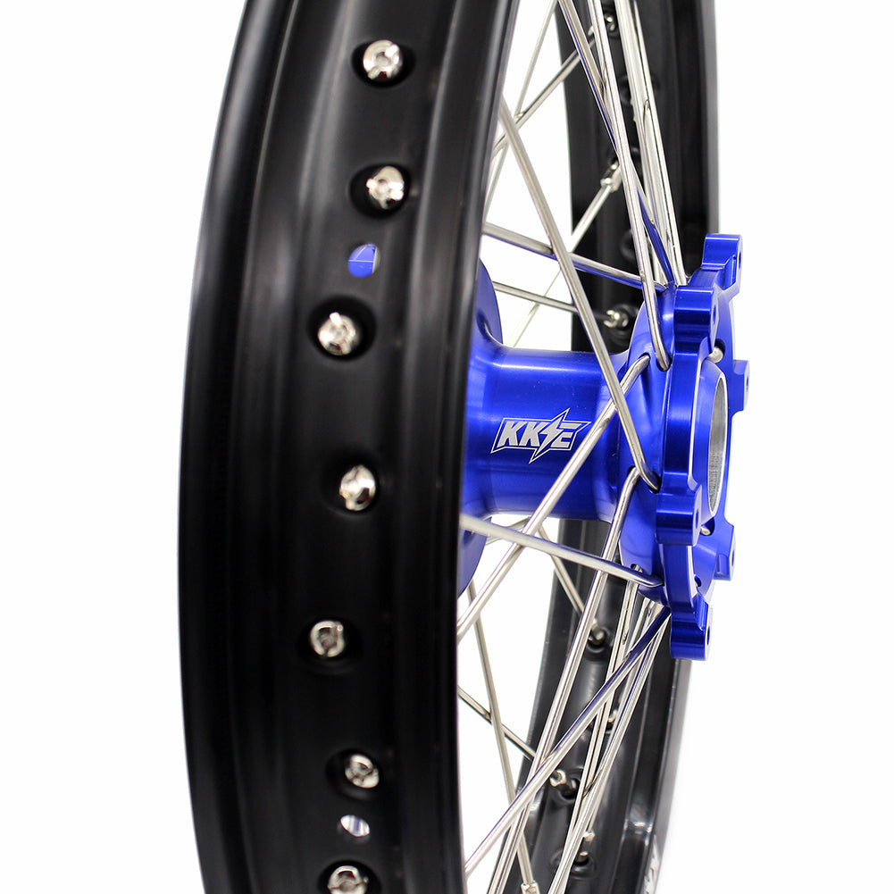 KKE 21 & 18 CUSH Drive Enduro Wheels For SUZUKI DRZ400 DRZ400E DRZ400S 2000-2024