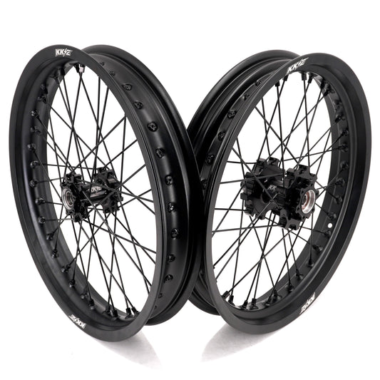 US Stock KKE 2.15*17 & 2.5*17 E-bike Wheels Rims Fit Talaria Sting MX3 / R MX4 / x3 (xXx) All Black