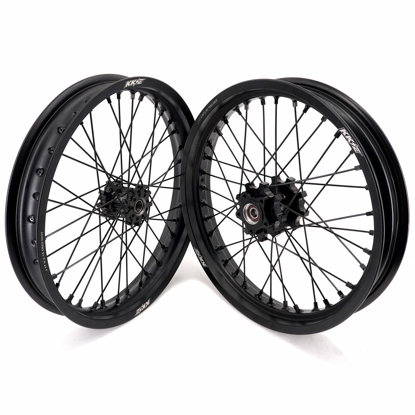 US Stock KKE 2.15*17 & 2.5*17 E-bike Wheels Rims Fit Talaria Sting MX3 / R MX4 / x3 (xXx) All Black