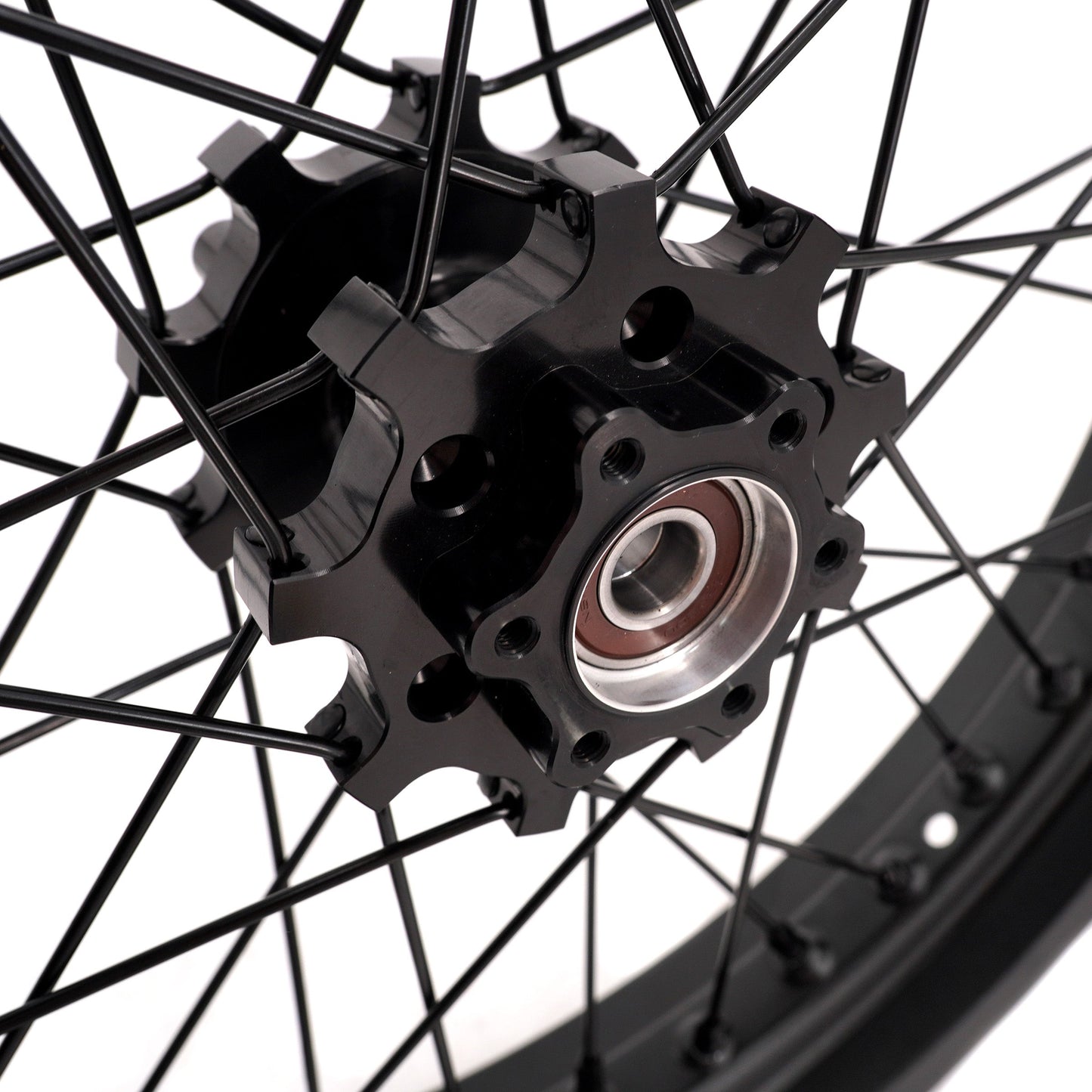 US Stock KKE 2.15*17 & 2.5*17 E-bike Wheels Rims Fit Talaria Sting MX3 / R MX4 / x3 (xXx) All Black