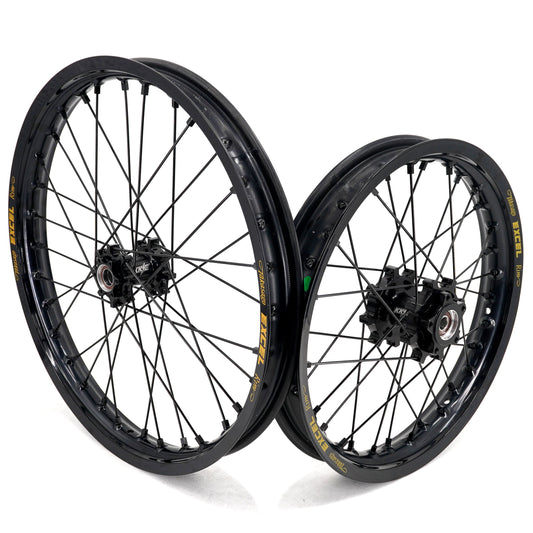 US Stock KKE 19" 16" Spoke Alloy Wheels Fit Talaria Sting MX3 / R MX4 Electric E-bike Black Takasago EXCEL Rims