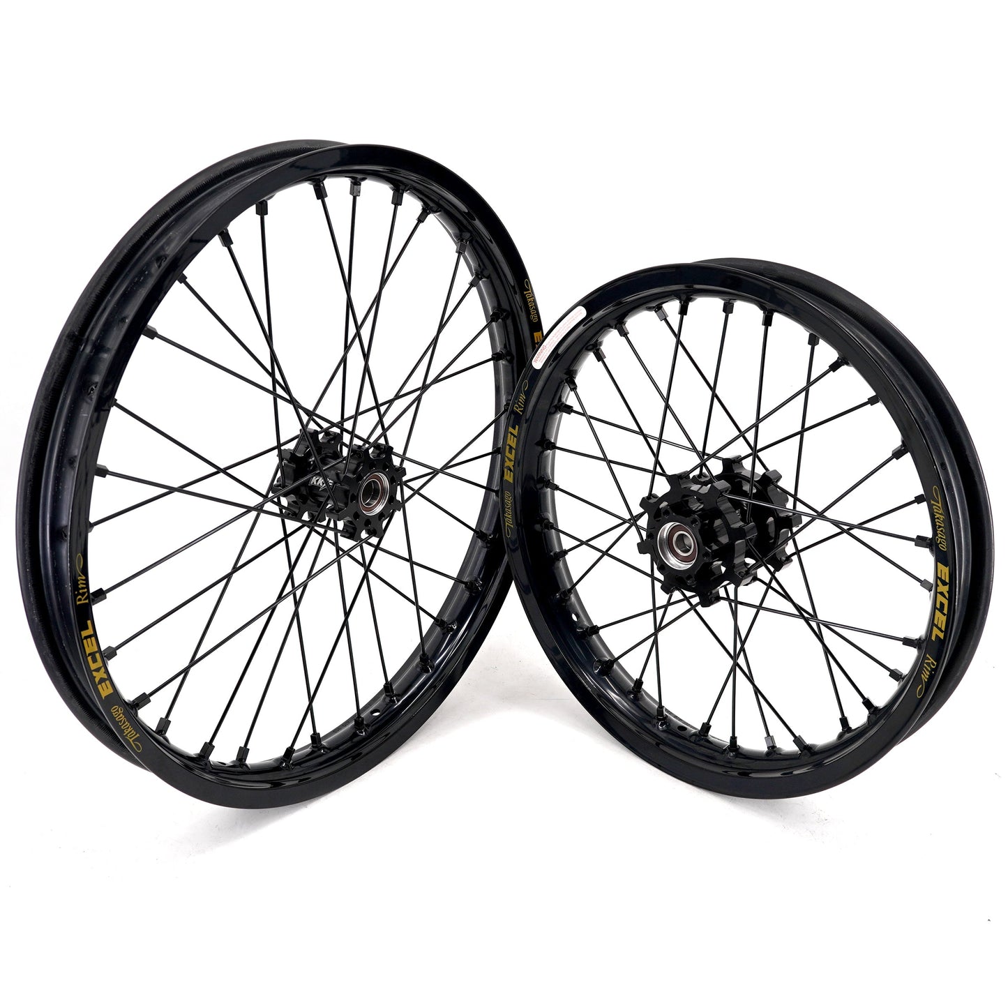 US Stock KKE 19" 16" Spoke Alloy Wheels Fit Talaria Sting MX3 / R MX4 Electric E-bike Black Takasago EXCEL Rims