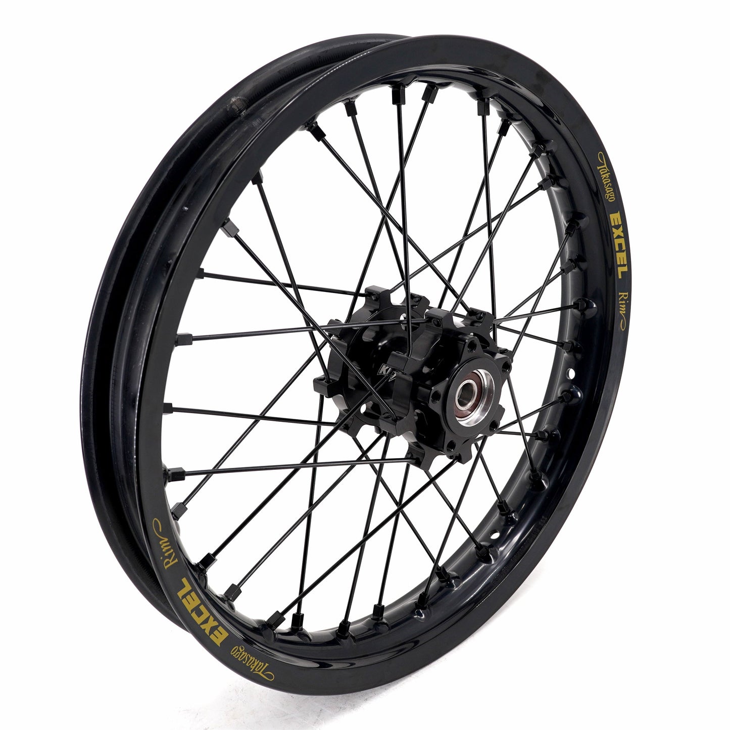 US Stock KKE 19" 16" Spoke Alloy Wheels Fit Talaria Sting MX3 / R MX4 Electric E-bike Black Takasago EXCEL Rims